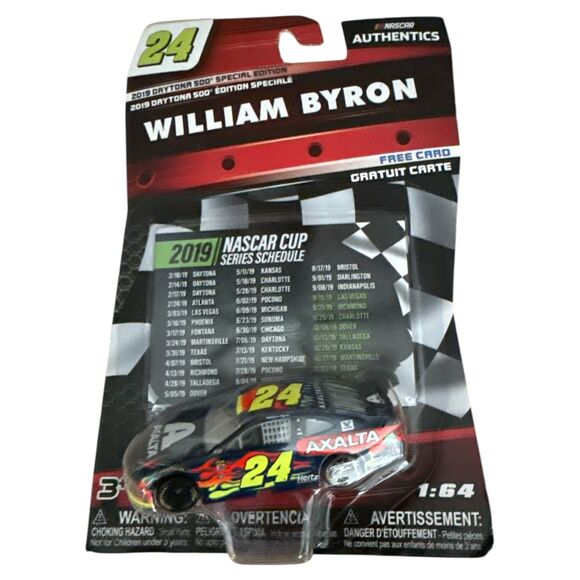 5 NASCAR Daytona 500 Diecast 1:64 Authentics  Denny Hamlin Chase Elliott, Austin - Picture 3 of 8